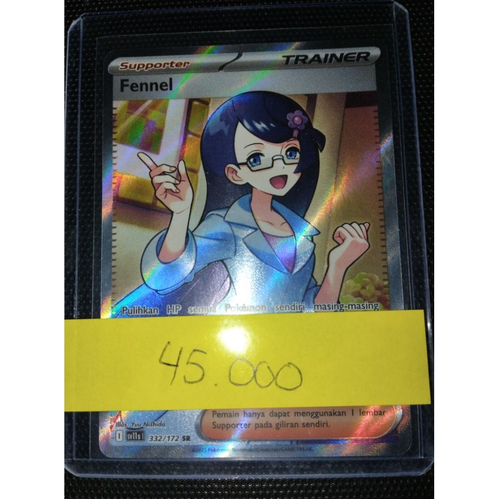 pokemon tcg Fennel SR