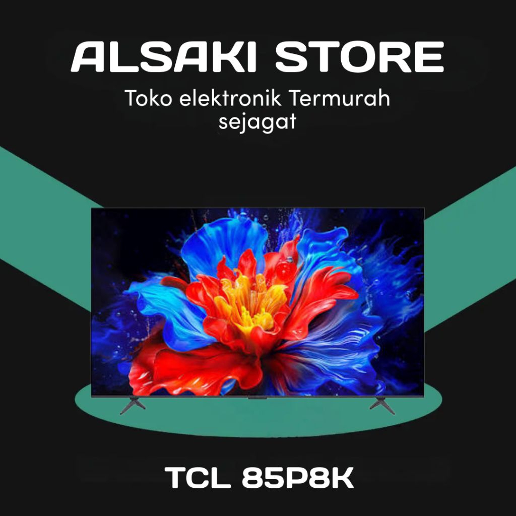 TCL 85P8K 4K QLED GOOGLE TV 85 inch