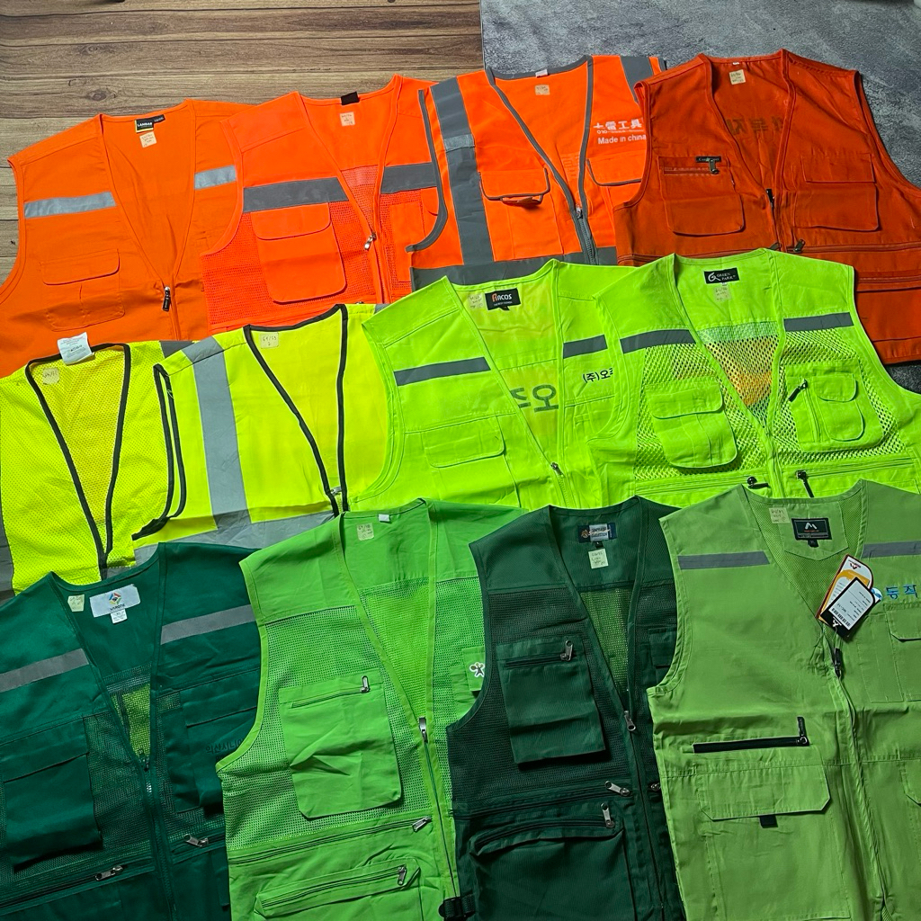 VOL. 1 Vest Tactical / Utility Vest / Fishing Vest / Safety Vest / Journalist Vest / Rompi Taktikal 