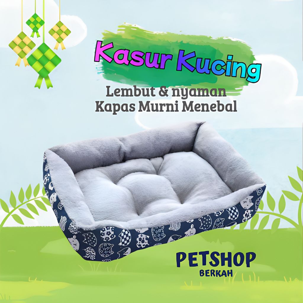 Kasur Kucing Tempat Tidur Kucing Alas Tidur Kucing