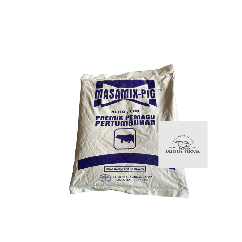 Masamix Pig Premix 1 Kg Nutrisi Babi Berkualitas || Masamix Pig Premix Pemacu Pertumbuhan Babi