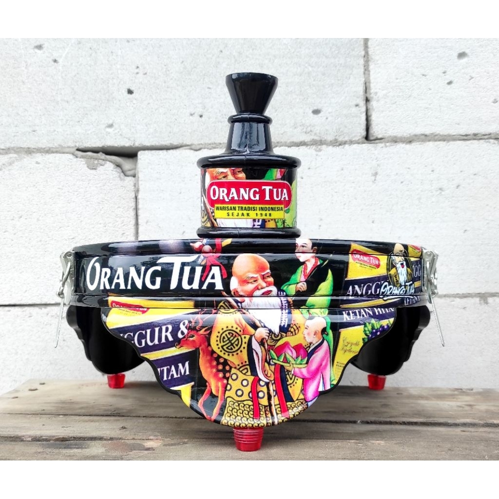 TEBOK PVC LOVEBIRD DECAL STIKER