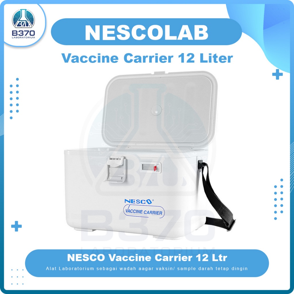 NESCO Vaccine Carrier / Cool Box 12 Liter, 8 Liter