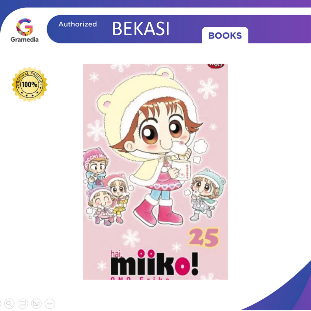 Gramedia Bekasi - Hai, Miiko 25 - Bookpaper