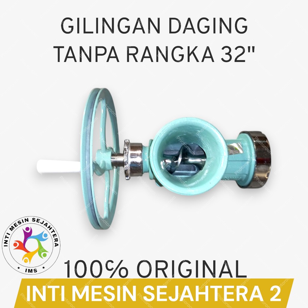 Gilingan Daging Manual Tanpa Rangka No. 32 (32") – Bahan Besi Cor Tebal & Kokoh