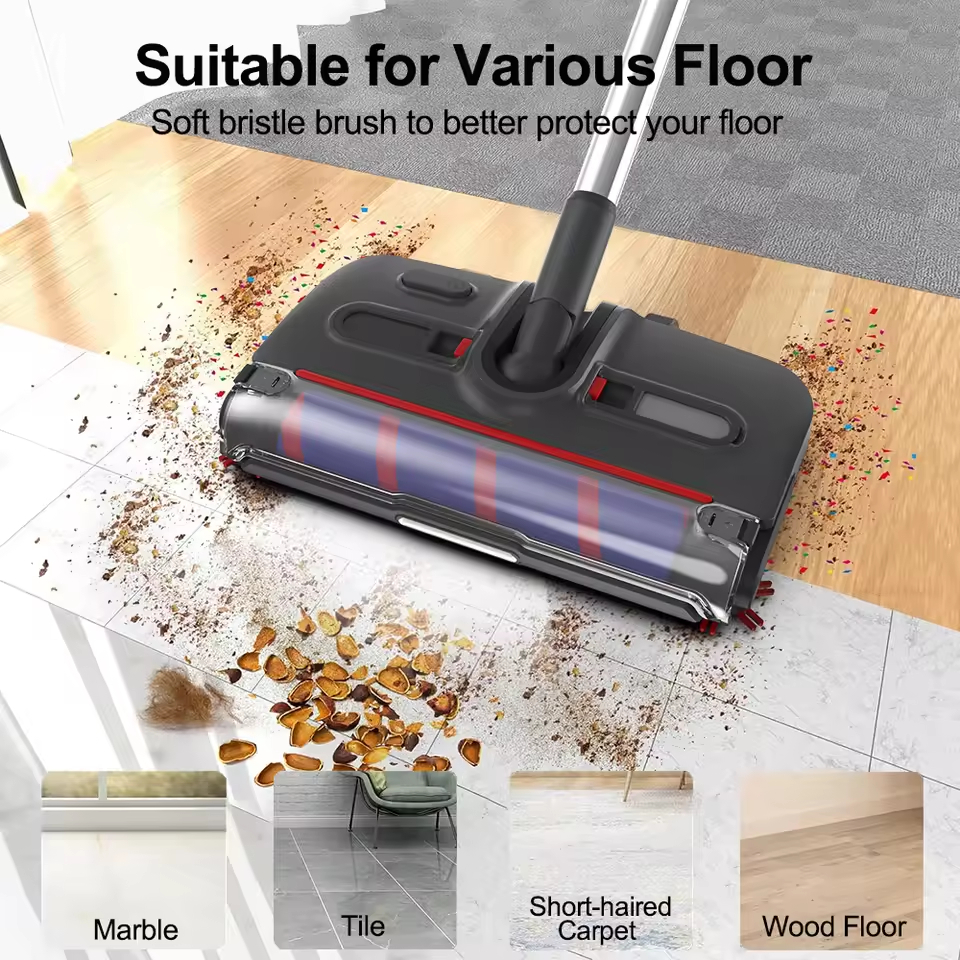 HOT DEALS ELECTRIC SWEEPER/PENYAPU LISTRIK SAPU MULTIFUNGSI ALAT SAPU LANTAI SAPU