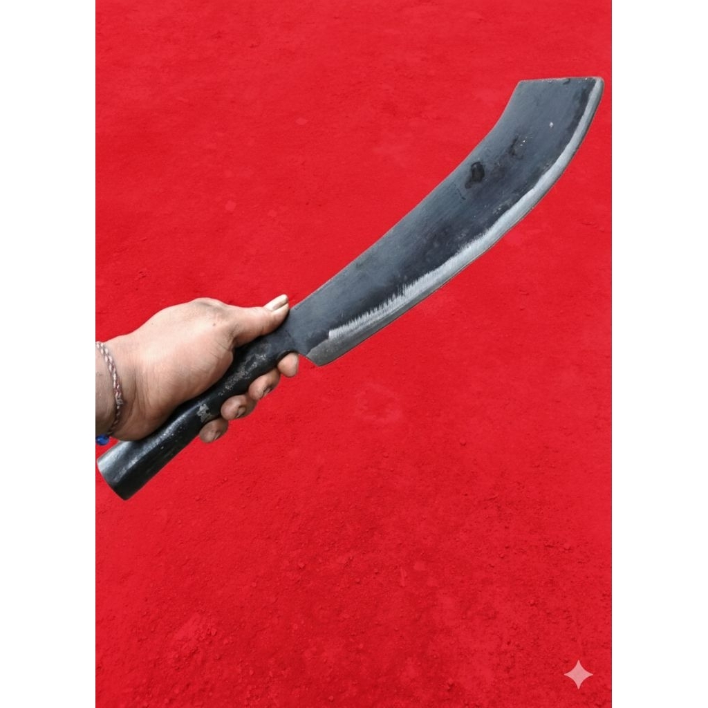 pisau golok potong ranting panjang 45 cm