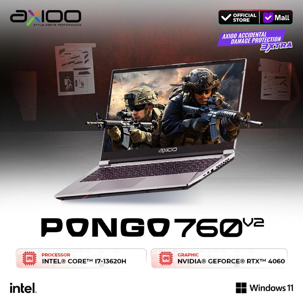 NOTEBOOK AXIOO PONGO 760 Garansi Resmi