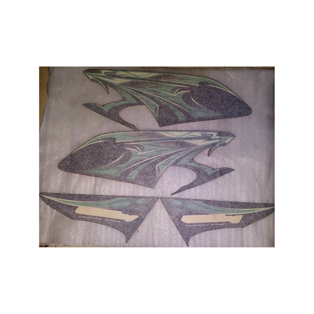 STRIPING RX KING HITAM DRAGON 2006 KUALITAS ORIGINAL MERK RITRAMA