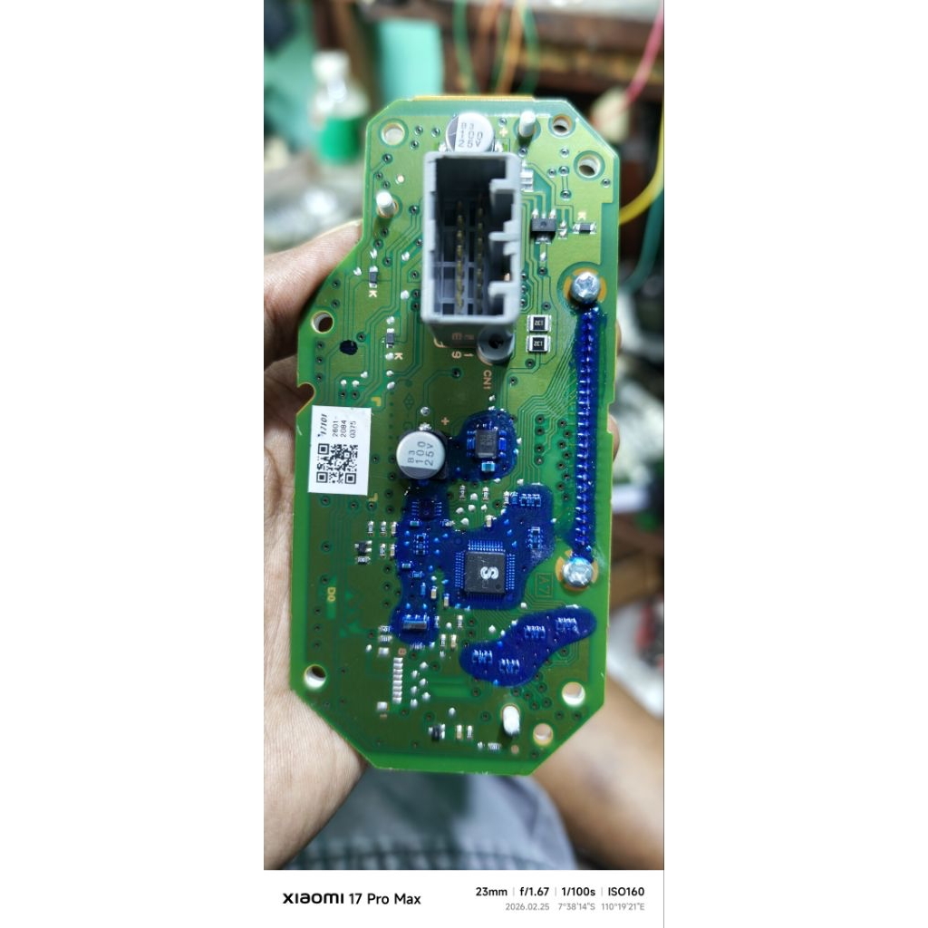 Mesin + Lcd Speedometer CB Verza