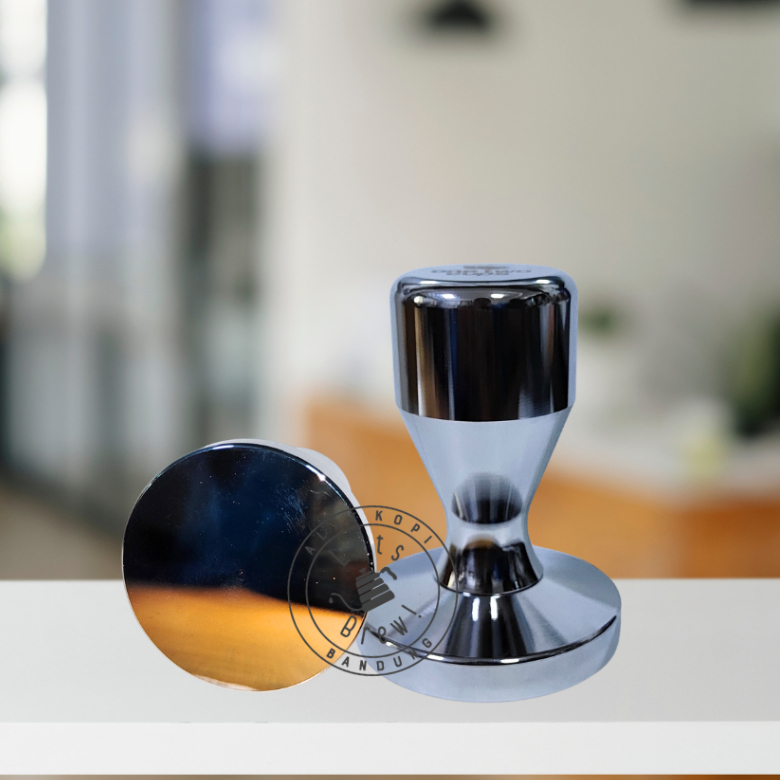 Tamper Kopi Espresso Press Flat Hammer Stainless Steel | Tamper Full Stainless | Tamper Kopi Full St