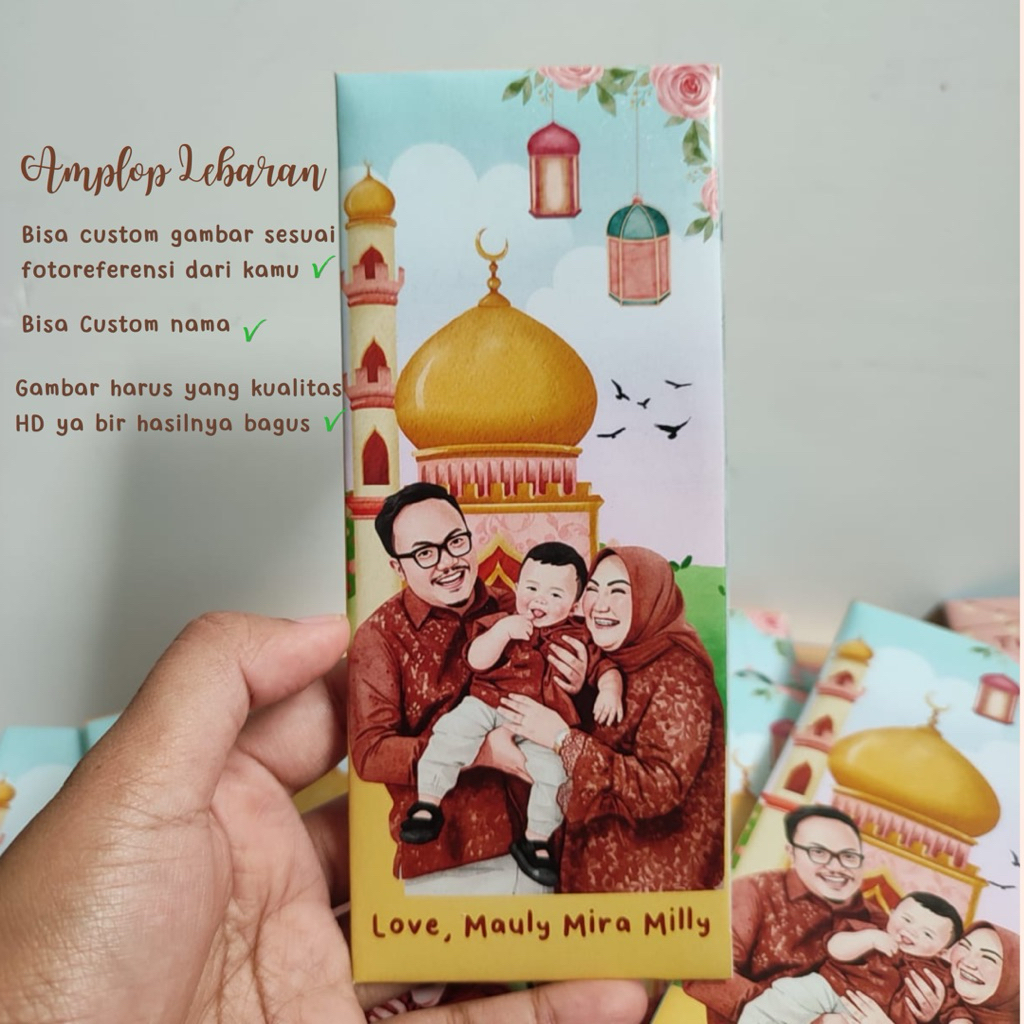 Amplop Lebaran, Amplop Lebaran Custom  Gambar, Amplop Lebaran Custom  Foto, Amplop Lebaran Custom Na