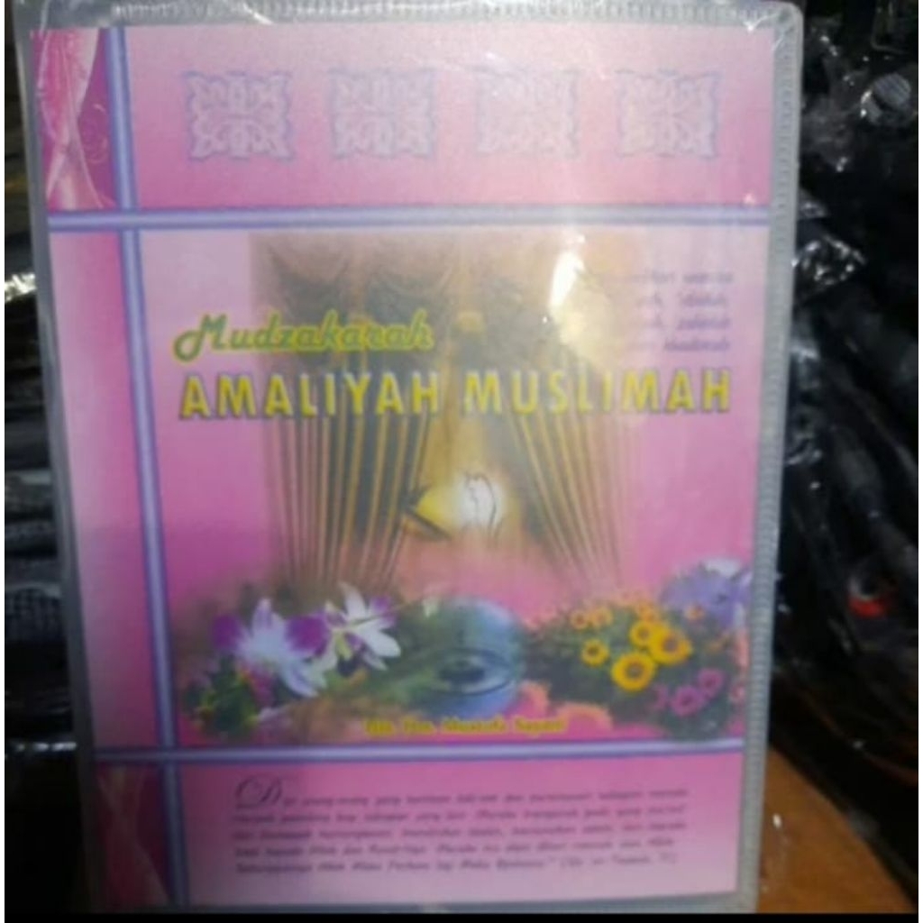 BUKU MUDZAKARAH AMALIYAH MUSLIMAH BINDER