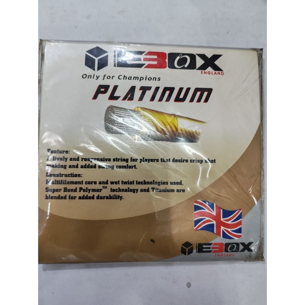 Senar Tenis Ebox Platinum