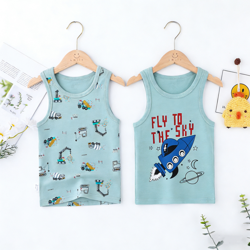 Kaos Singlet Anak Cowok Kaos Singlet Kutung Anak Cowok 2Pas