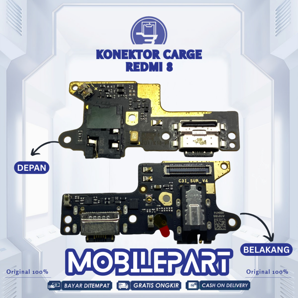 KONEKTOR CHARGER  XIAOMI REDMI 8 / 8A / 8A PRO ORIGINAL 100%