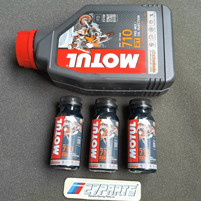 OLI SAMPING MOTUL 710 REPACK 100ML OLI SAMPING MOTUL 710 OLI SAMPING RX KING OLI SAMPING NINJA DLL