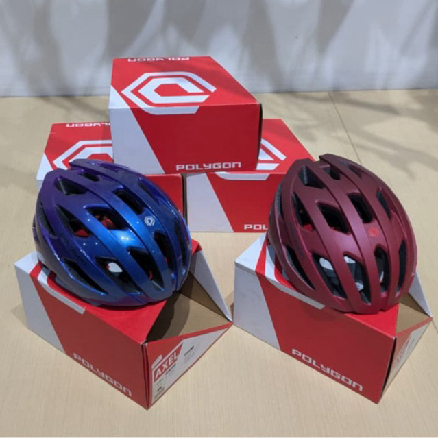 Polygon Helm Sepeda Balap Road bike Axel