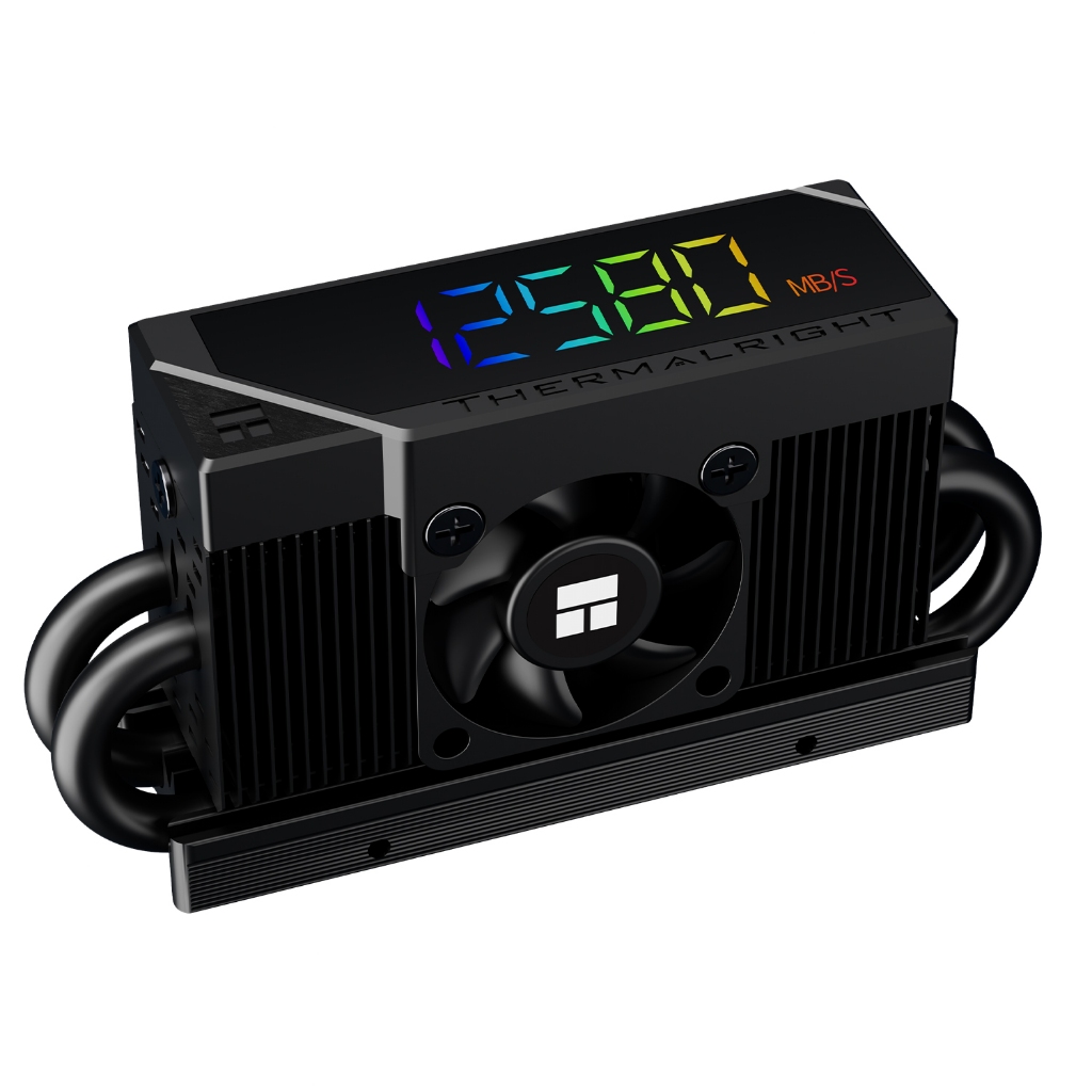 THERMALRIGHT HR-10 2280 PRO DIGITAL (M.2 HEATSINK DIGITAL DISPLAY) BLACK