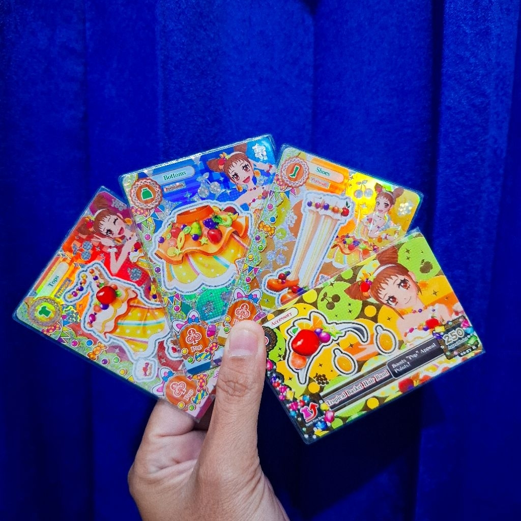 Kartu Aikatsu Premium Tropical Basker Fullset 100% Original Official Indonesia