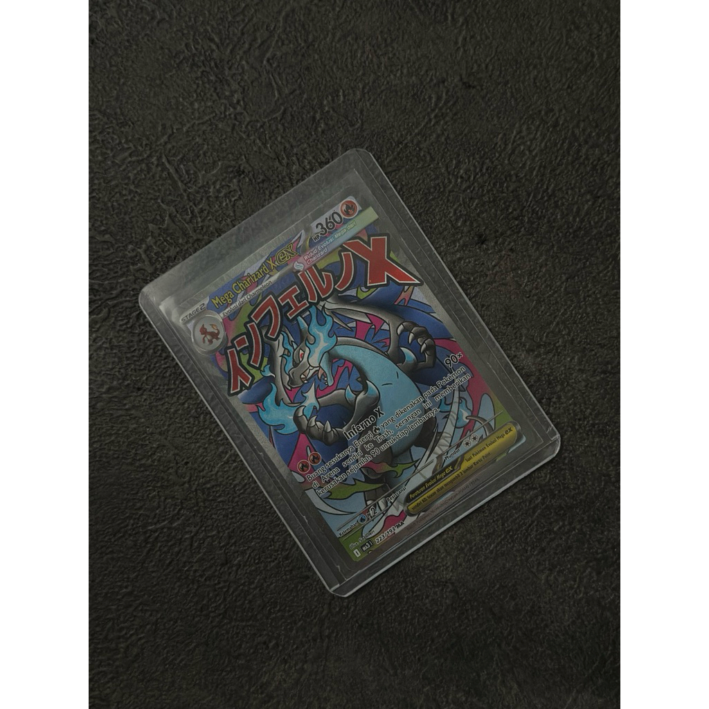 Mega Charizard X EX MA Indo Version