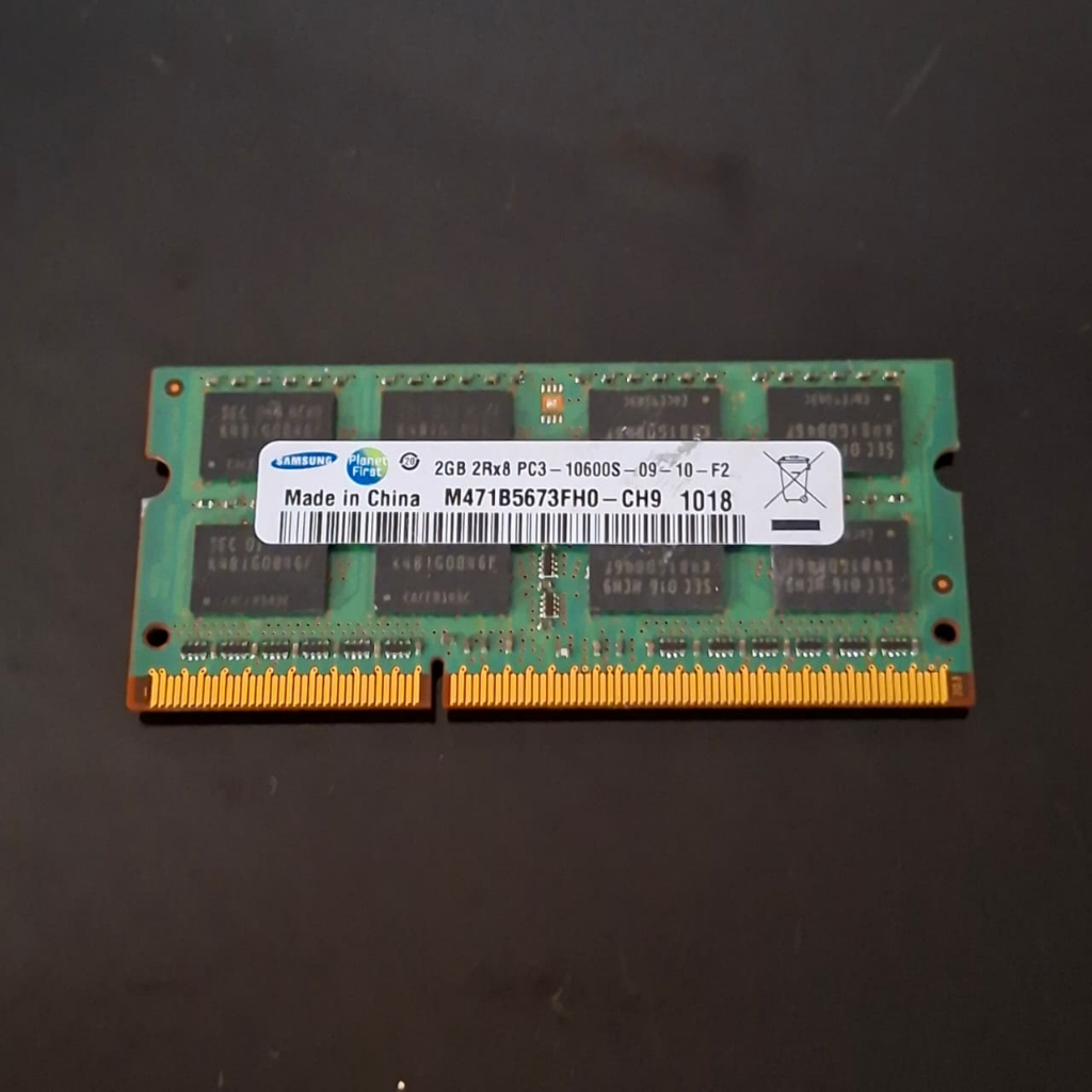 RAM SAMSUNG 2GB DDR3 1333MHZ SODIMM