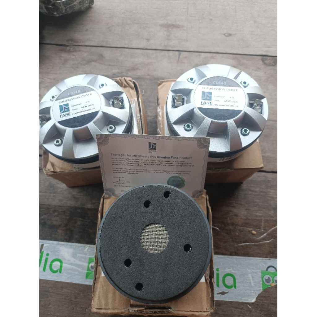 DRIVER TWITTER FANE CD 140 ORIGINAL / DRIVER FANE CD 140