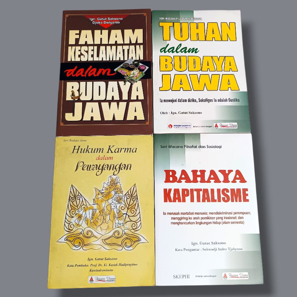 (ORIGINAL) BUKU FILSAFAT / BUDAYA JAWA / TUHAN DALAM BUDAYA JAWA