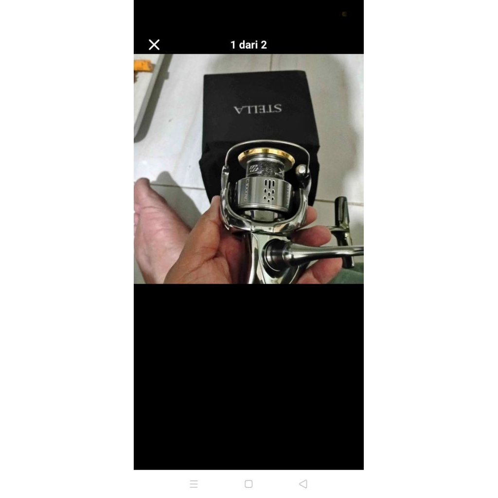reel Shimano Stella second