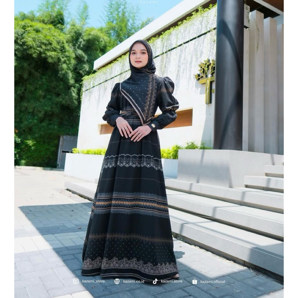 PL ROSALINE ABAYA BY KAZAMI