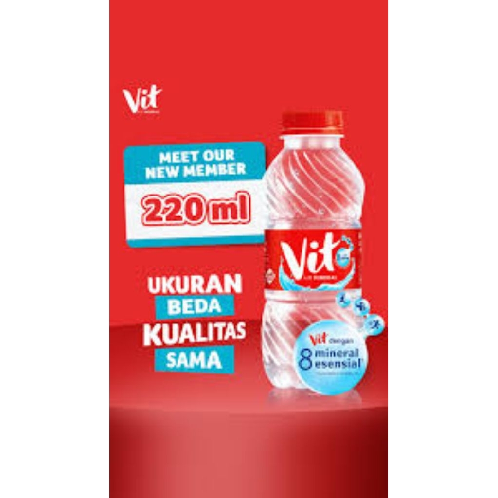 VIT BOTOL 220 ML X 24 (1 DUS)