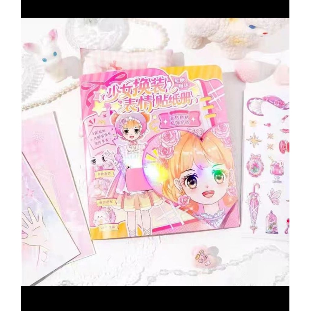 STIKER DIY Dress make up premium