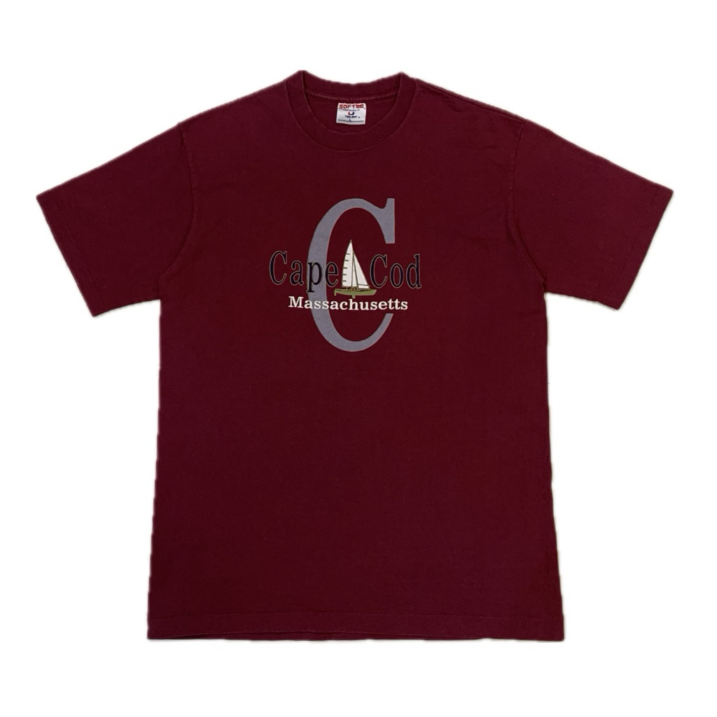 vintage maroon tee jays second