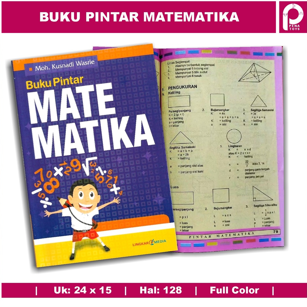 BUKU ANAK - BUKU SD - BUKU PINTAR MATEMATIKA