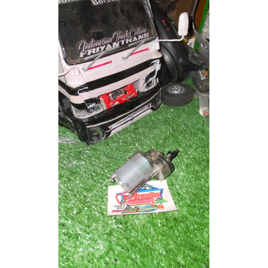 Motor dinamo 370 & gearbox RC MN99 v1