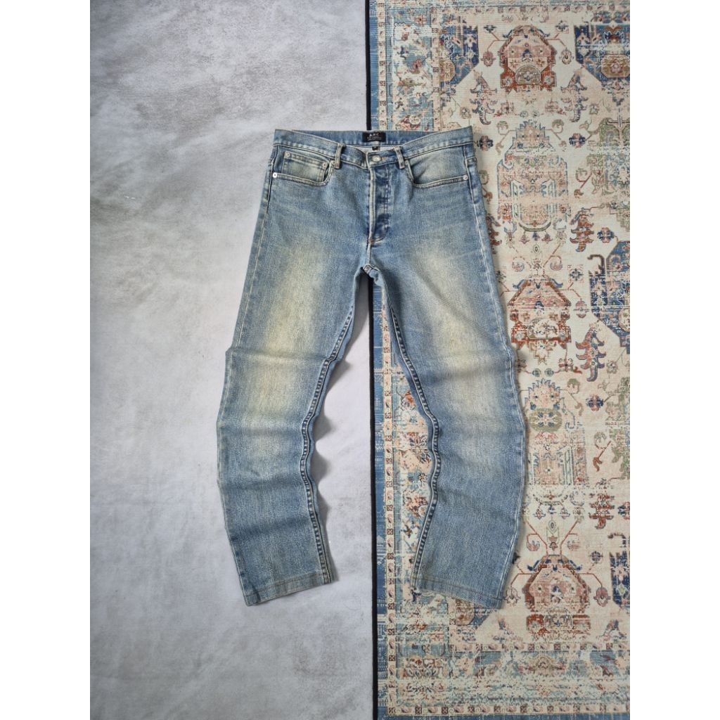 APC denim pants slim fit