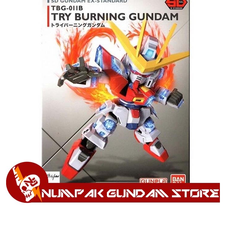 SD EX Try Burning Gundam Bandai