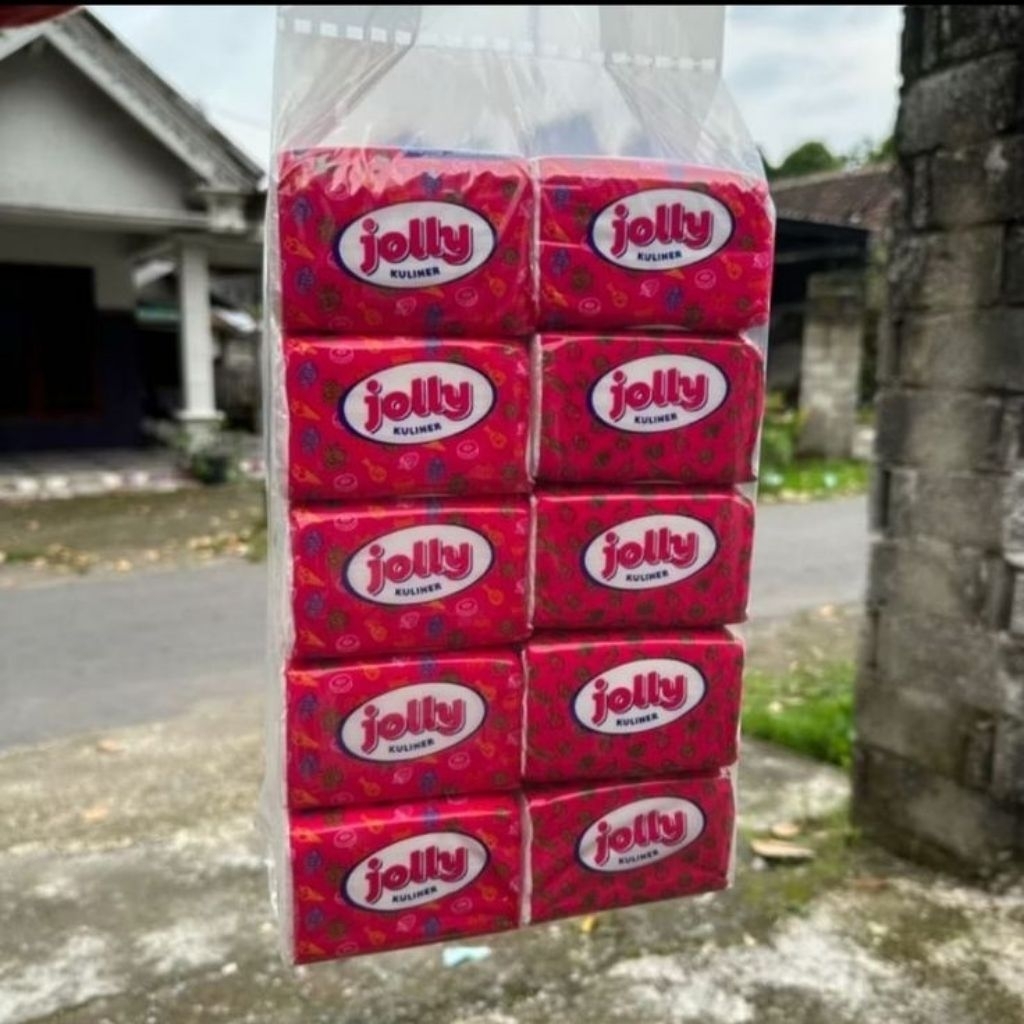 TISU JOLLY POP UP/ TISU JOLLY DADU/TISU JOLLY KOTAK KULINER 1 BALL ISI 10 PACK