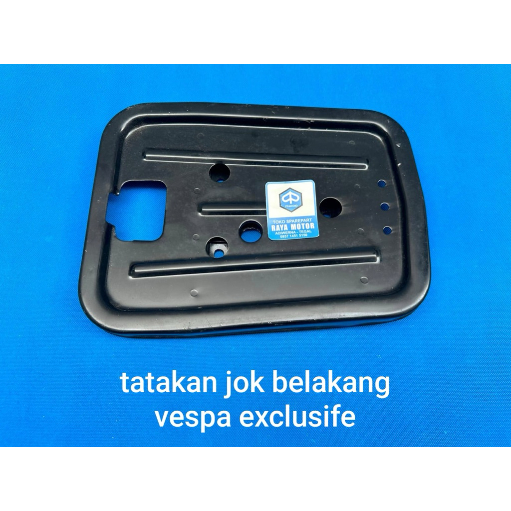 tatakan jok,nampan jok.baki jok vespa exclusive 2