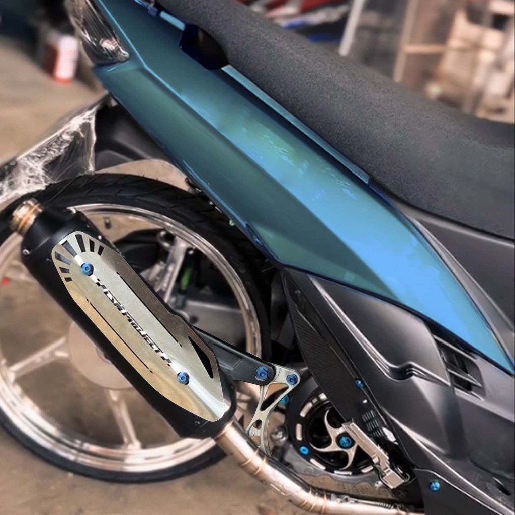 Knalpot Mio soul karbu suara bas adem original csm project