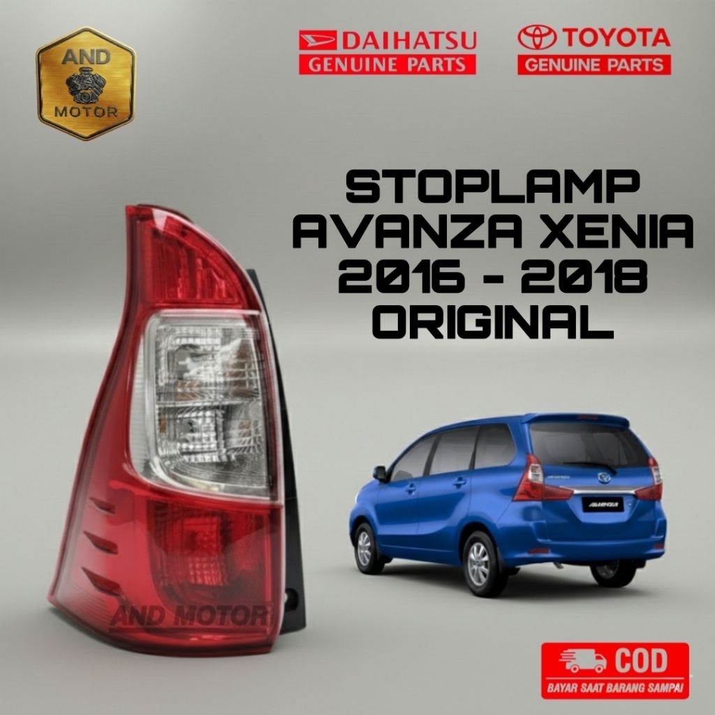 stoplamp lampu stoplamp belakang AVANZA VELOZ Xenia Grand Veloz original 2016 2017 2018