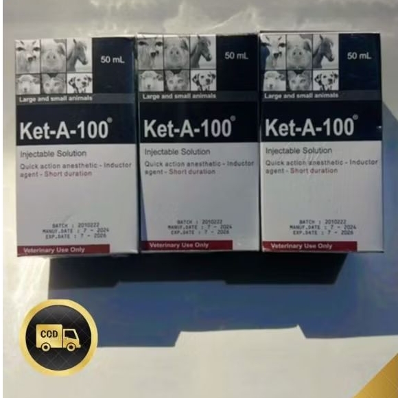 KET -A 100 ORIGINAL OBAT HEWAN TERNAK