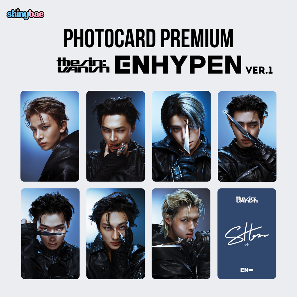 PC ENHYPEN Photocard 2 Sisi ENHA PC Unoff Premium Glossy