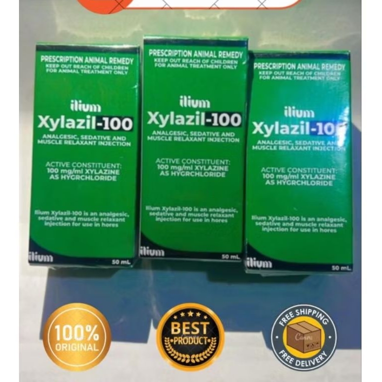 XYLAZIL-100 ILIUM ASLI ORIGINAL UNTUK HEWAN TERNAK