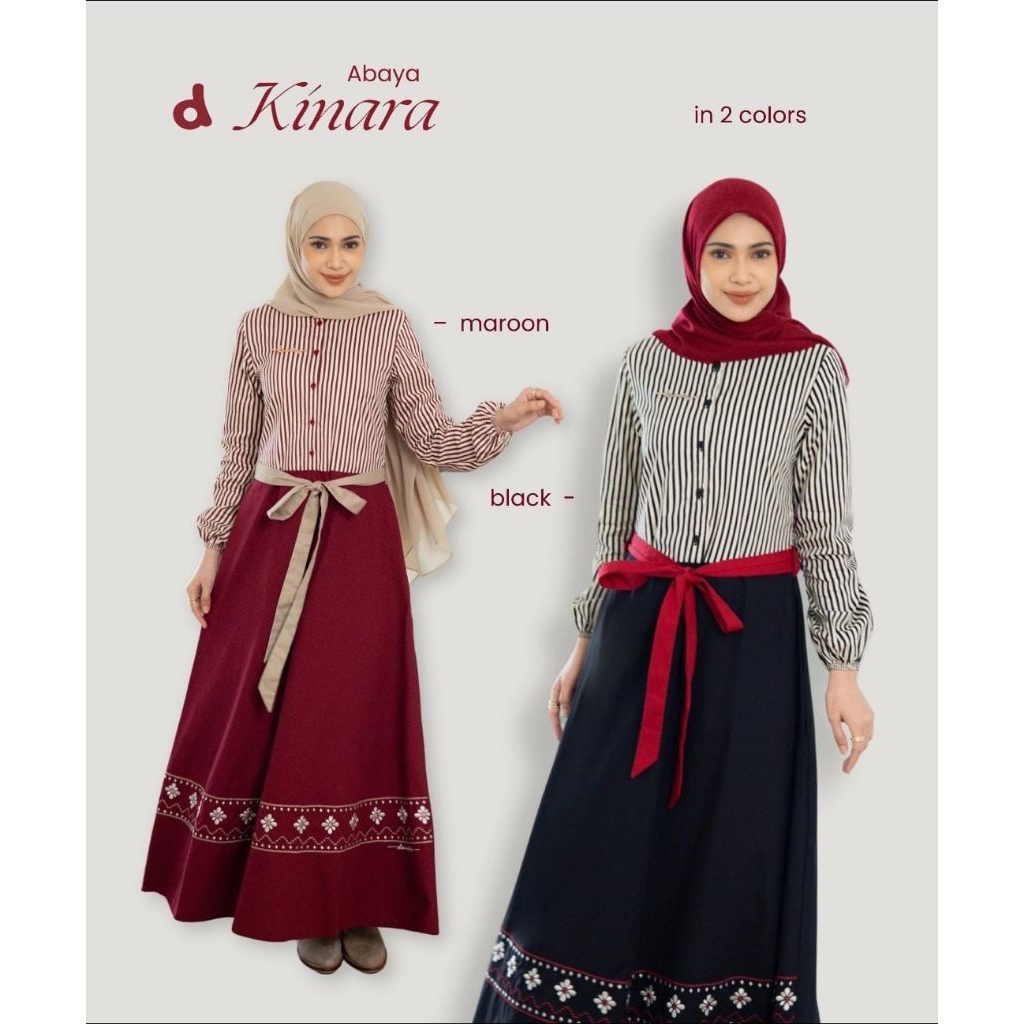 Abaya Dannis M dn XL Hitam