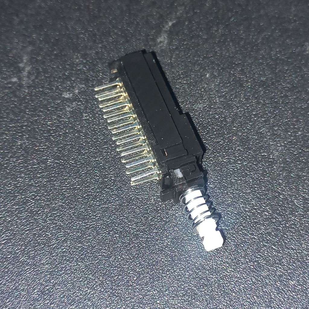 saklar DPDT mini switch 2x9 18pin on off mute lph hpf mixer kecil 18 18p 18 kaki pin 1