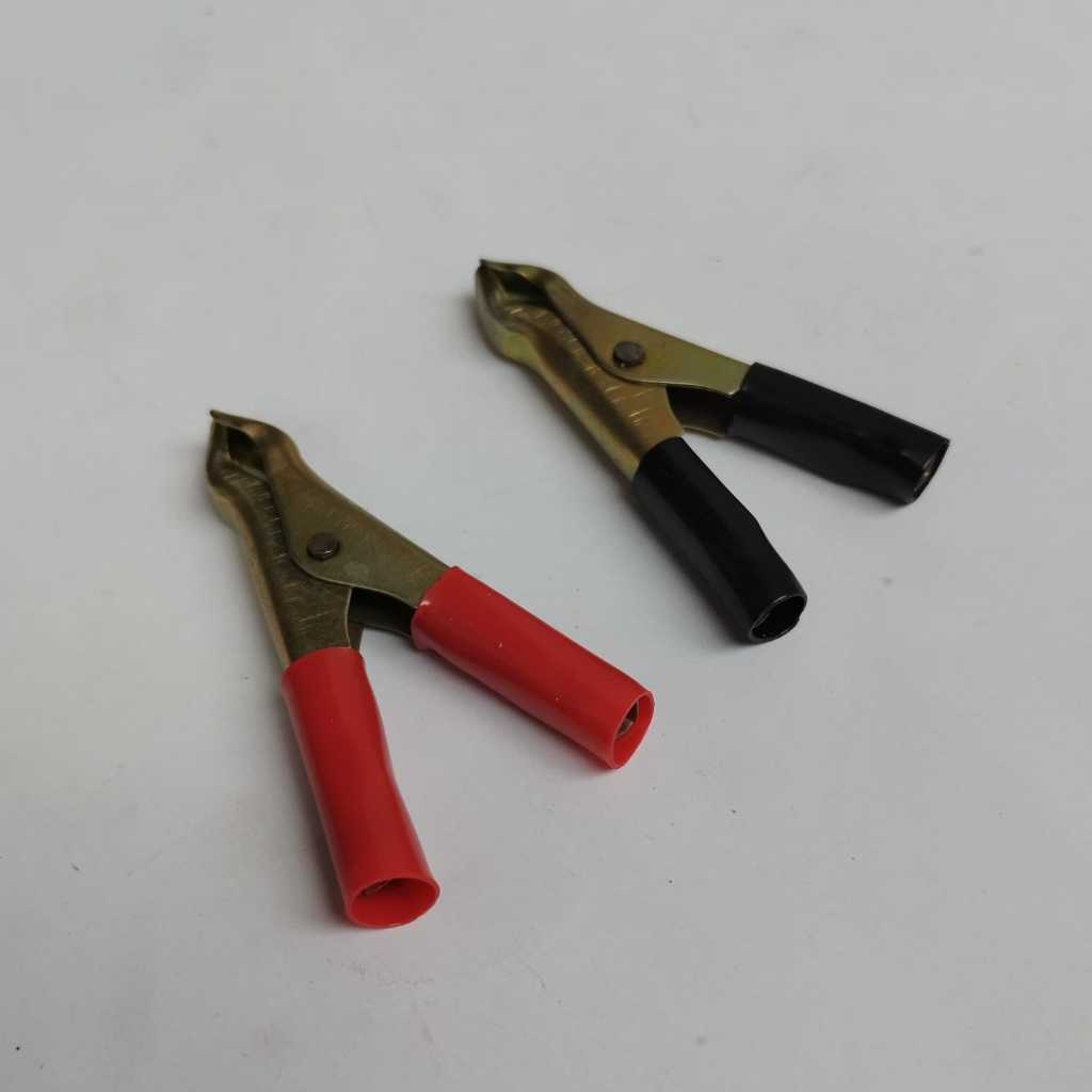 PENJEPIT/JEPITAN AKI MOTOR 10 AMPER SEPASANG PLUS MINUS