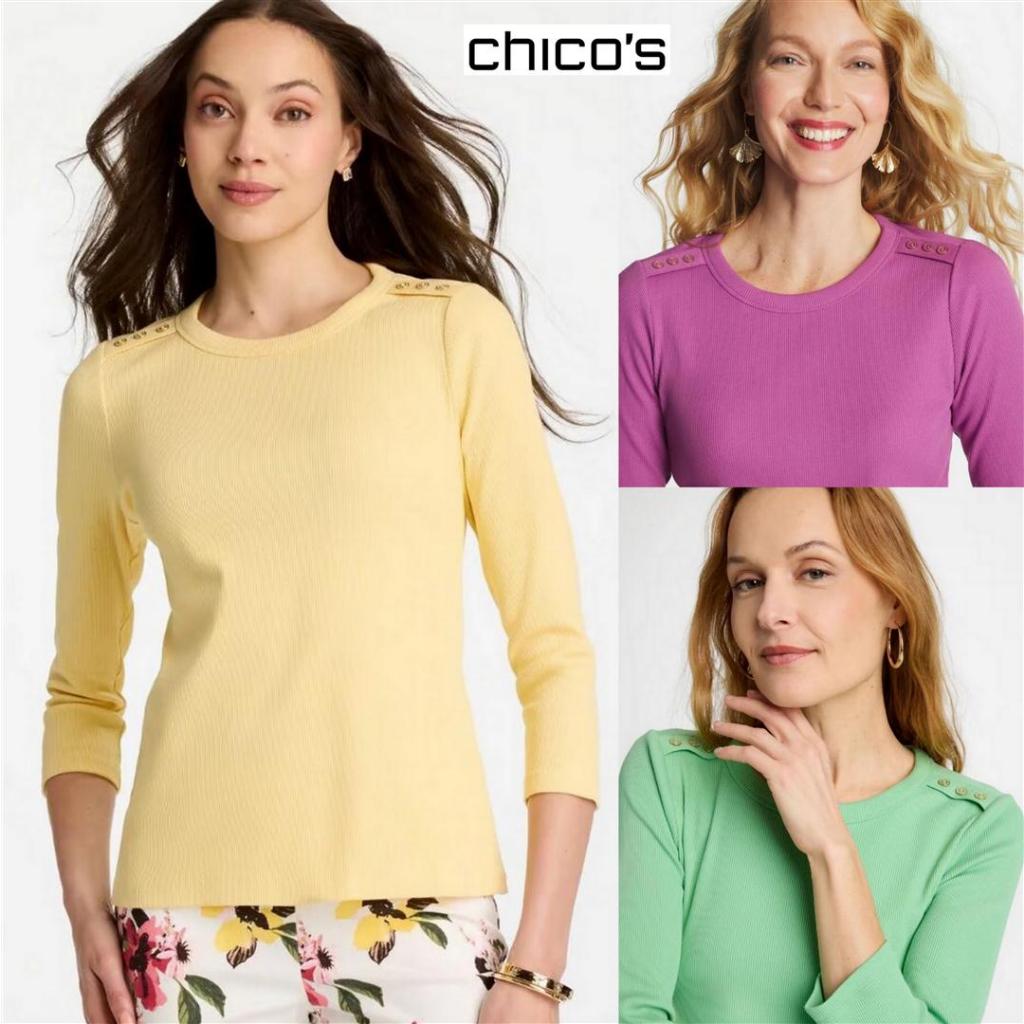 Mode Republic - Ribbed Button Crewneck Tee - Daily Casual Knit Top - Atasan Blouse Kerja Wanita Prem