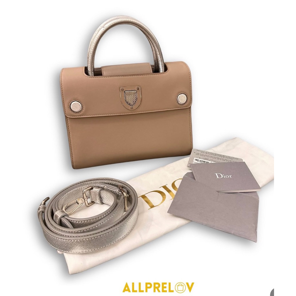 DI0R3V3R CD beige mini top handle & strap PL