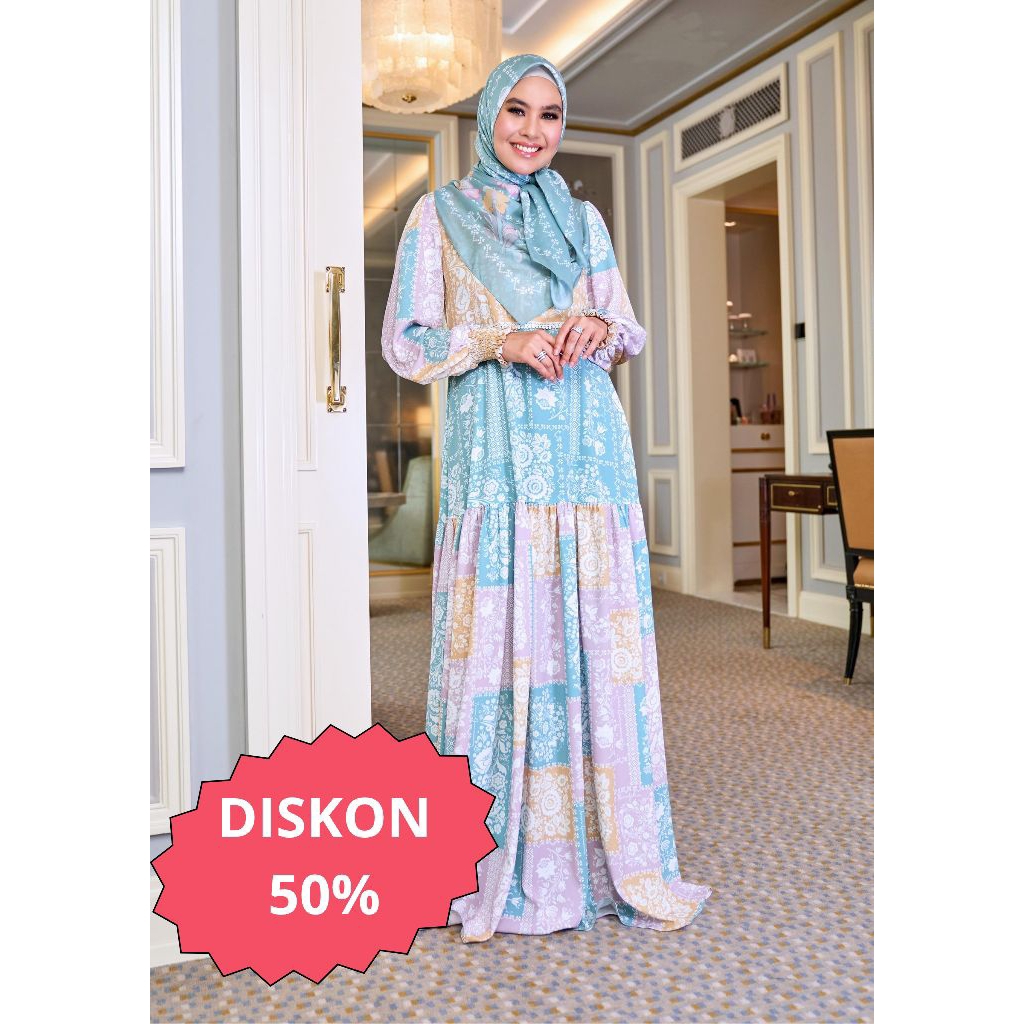 LELANG DISKON 50% BAJU MANDJHA IVAN GUNAWAN GRACE DRESS M
